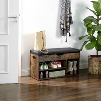 Corner shoe on sale storage bench